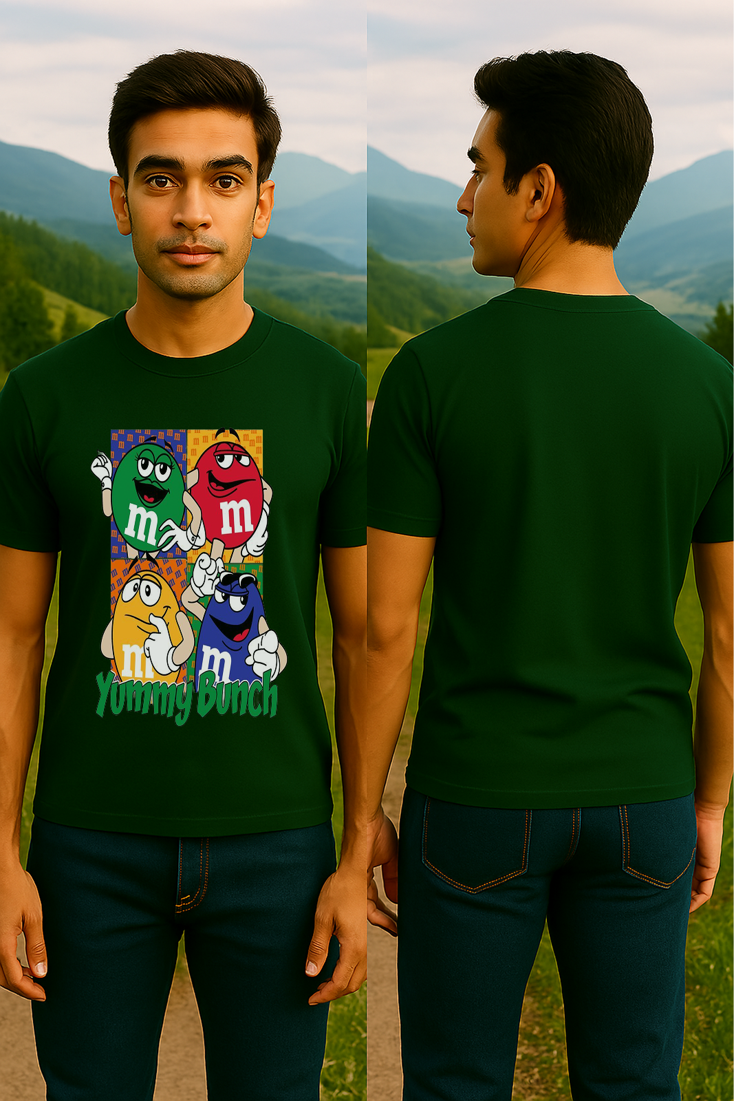 🍭 "Yummy Bunch" Tee – by Storm BRN 🌈