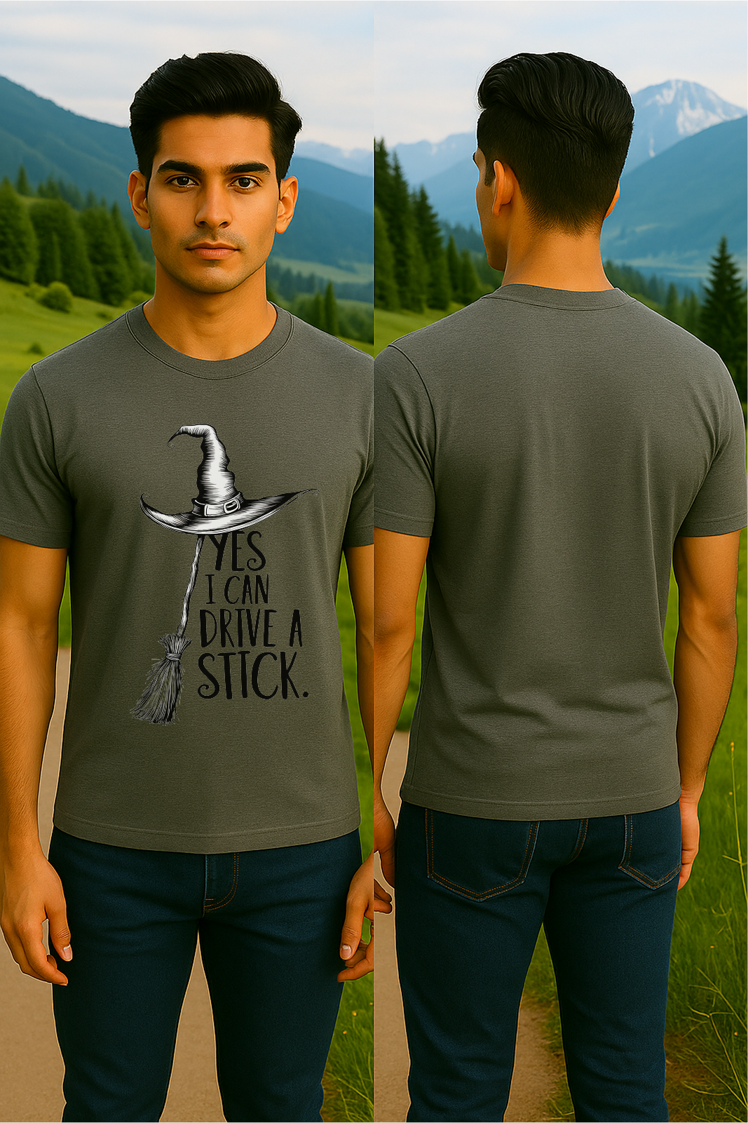 🪄 “Licensed to Fly” Tee – by STORM BRN ⚡Because not all magic needs a license, just style.