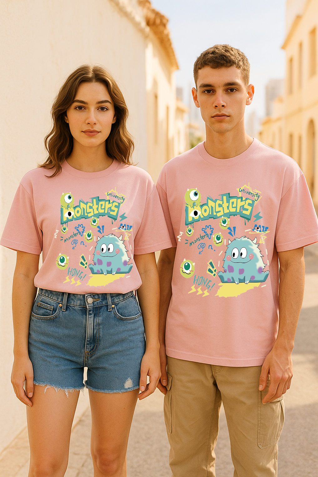 Monsters University Oversized Graphic T-Shirt – Unisex (Teens & Adults)