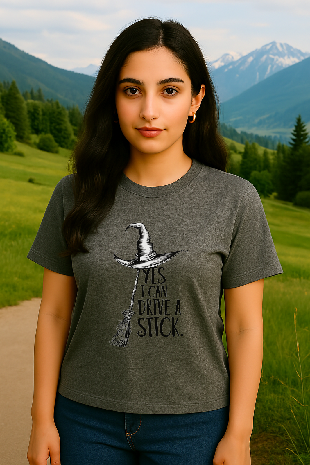 🪄 “Licensed to Fly” Tee – by STORM BRN ⚡Because not all magic needs a license, just style.