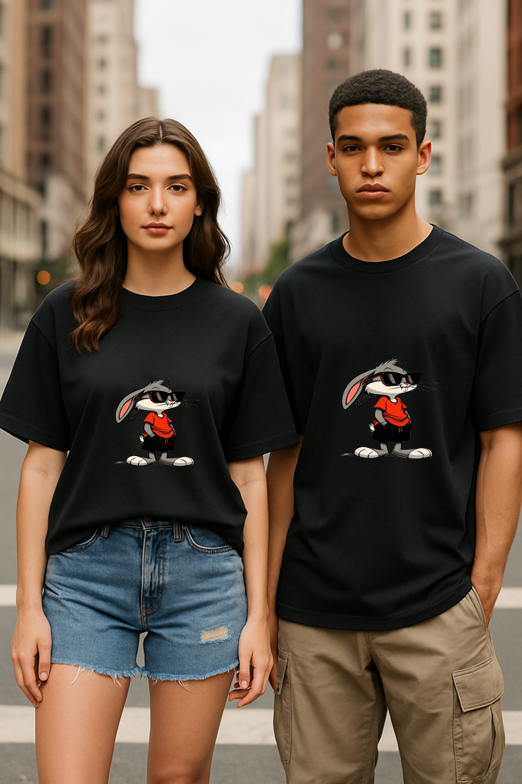 Luxe Vintage Finish Tee – Timeless Craftsmanship in Every Thread
