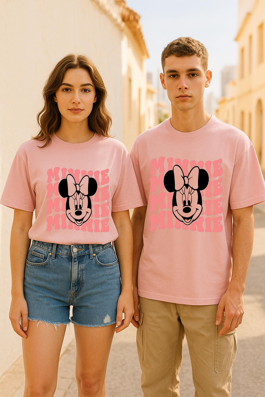Minnie Magic – Retro Vibes Tee for All Ages✨