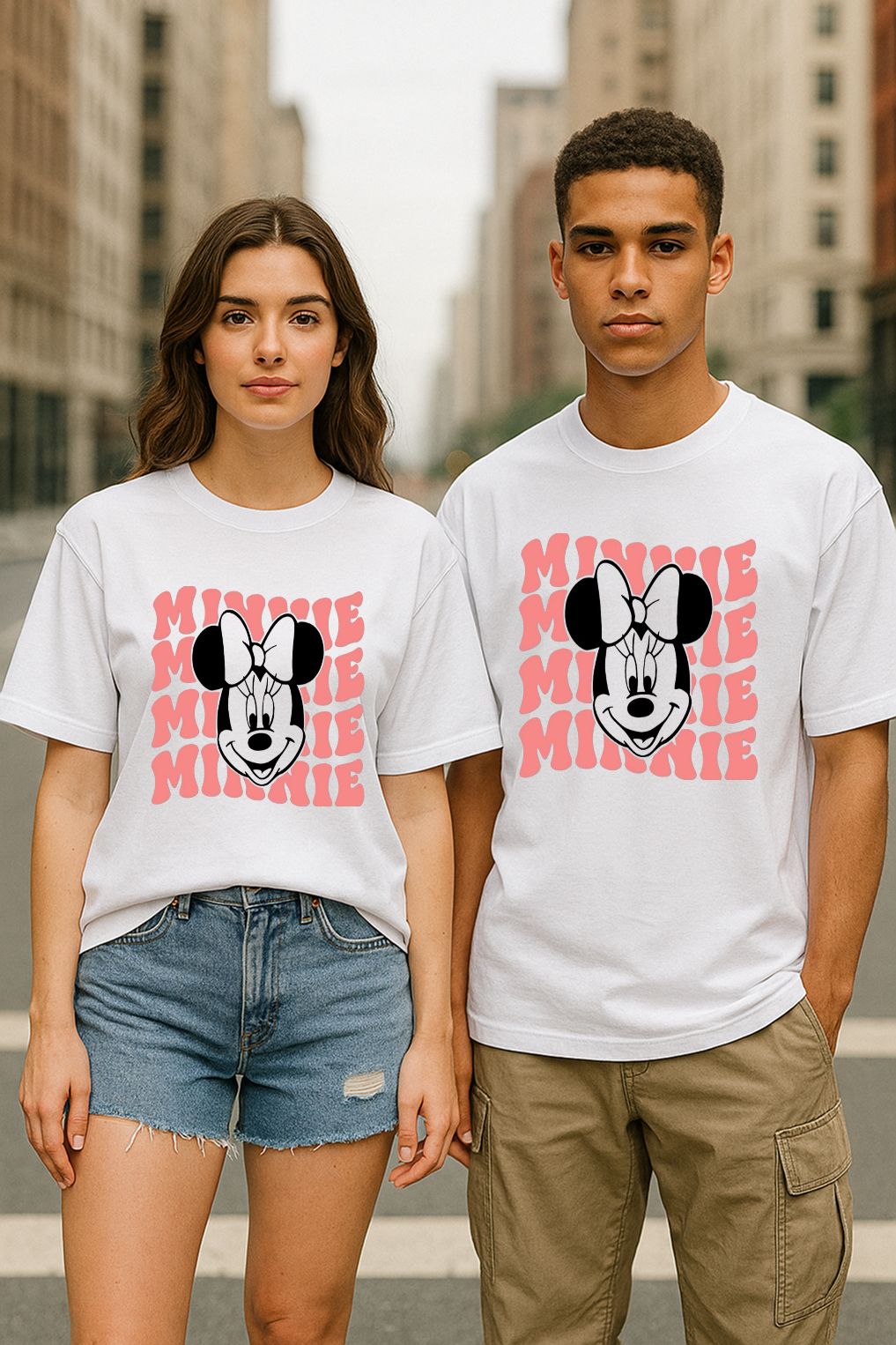 Minnie Magic – Retro Vibes Tee for All Ages✨