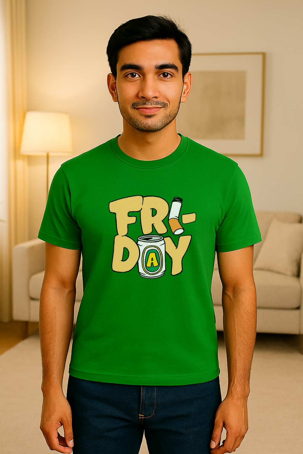 🌴 FR!DAY Mood Tee – by STORM BRN 🎉