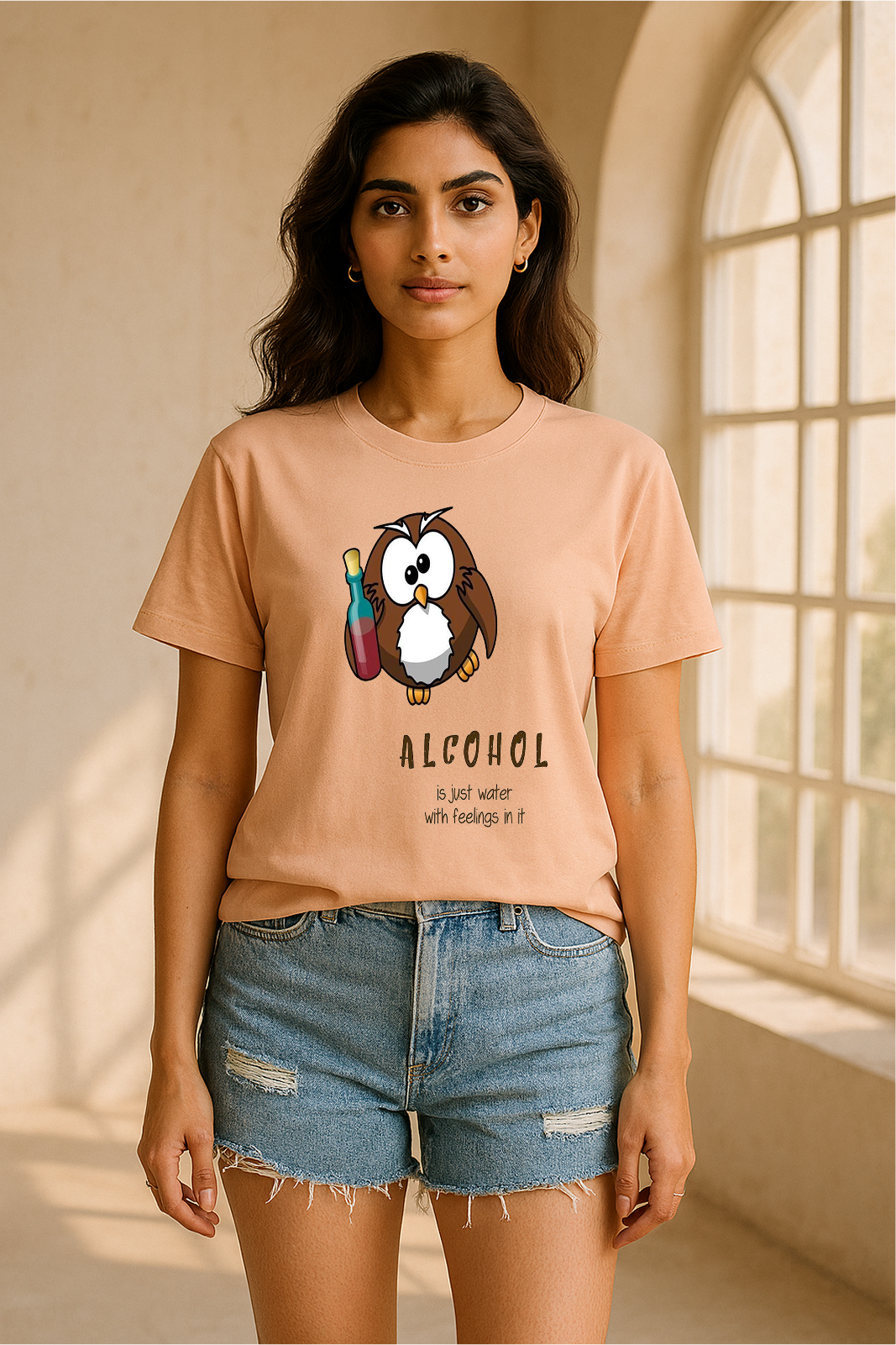 🦉💬 “Feelings in a Bottle” Tee – by STORM BRN