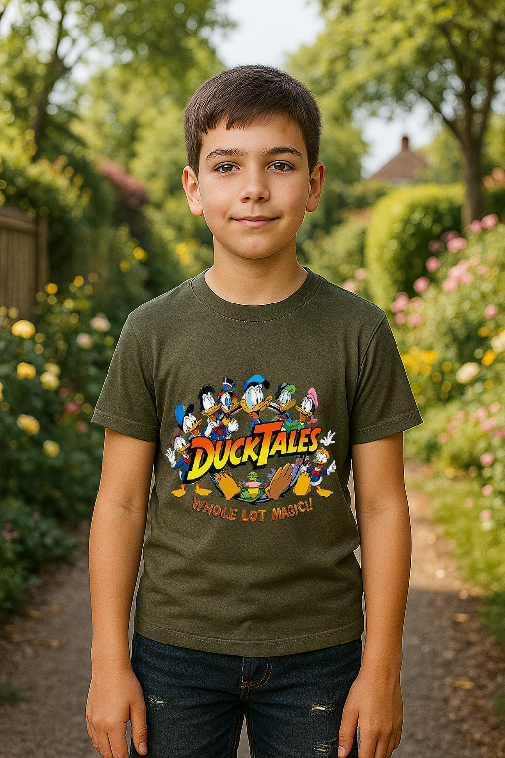 DuckTales Magic Tee – For Kids with Bold Style and Big Adventures