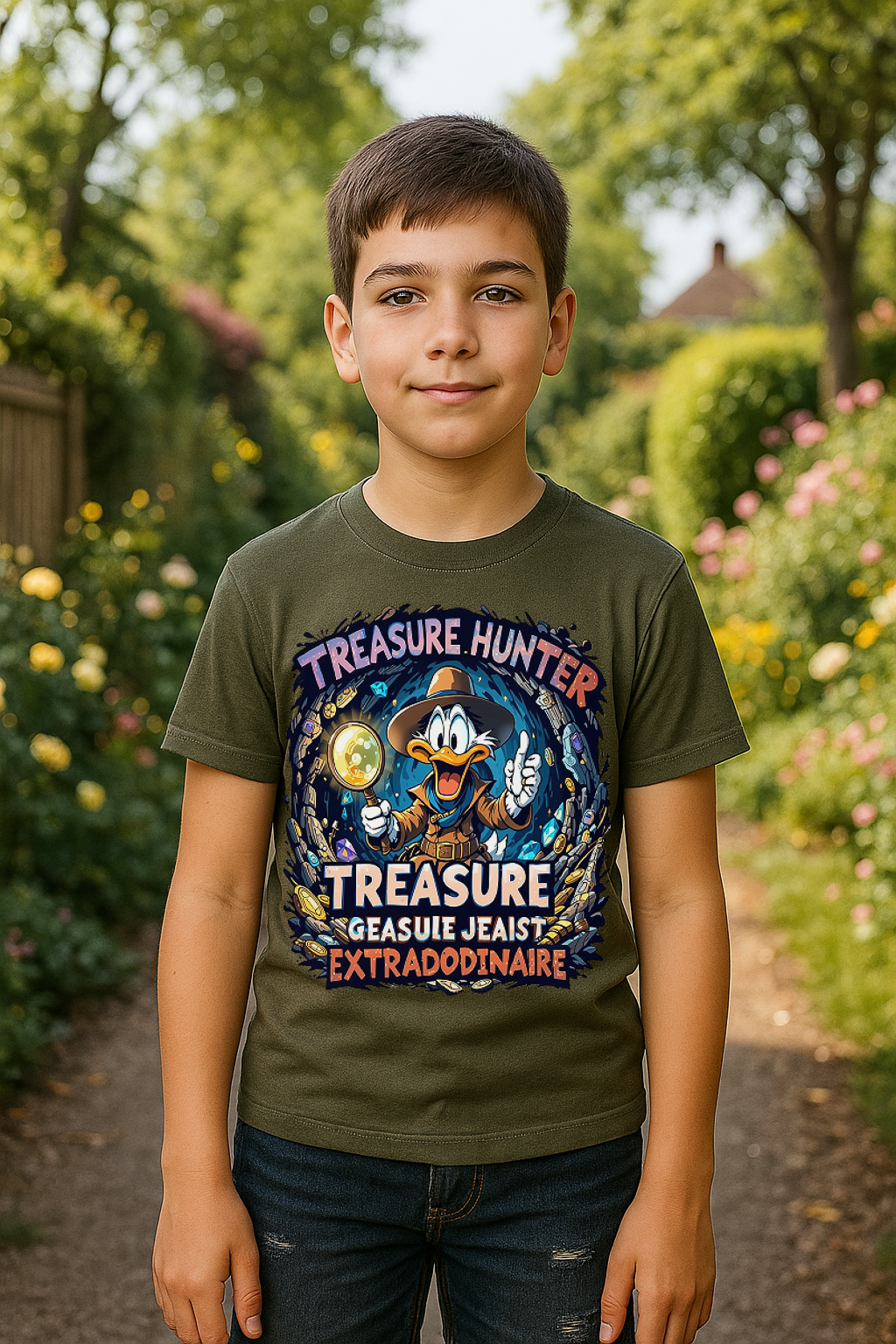 “Treasure Hunter” Kids Tee – For the Adventurer at Heart!