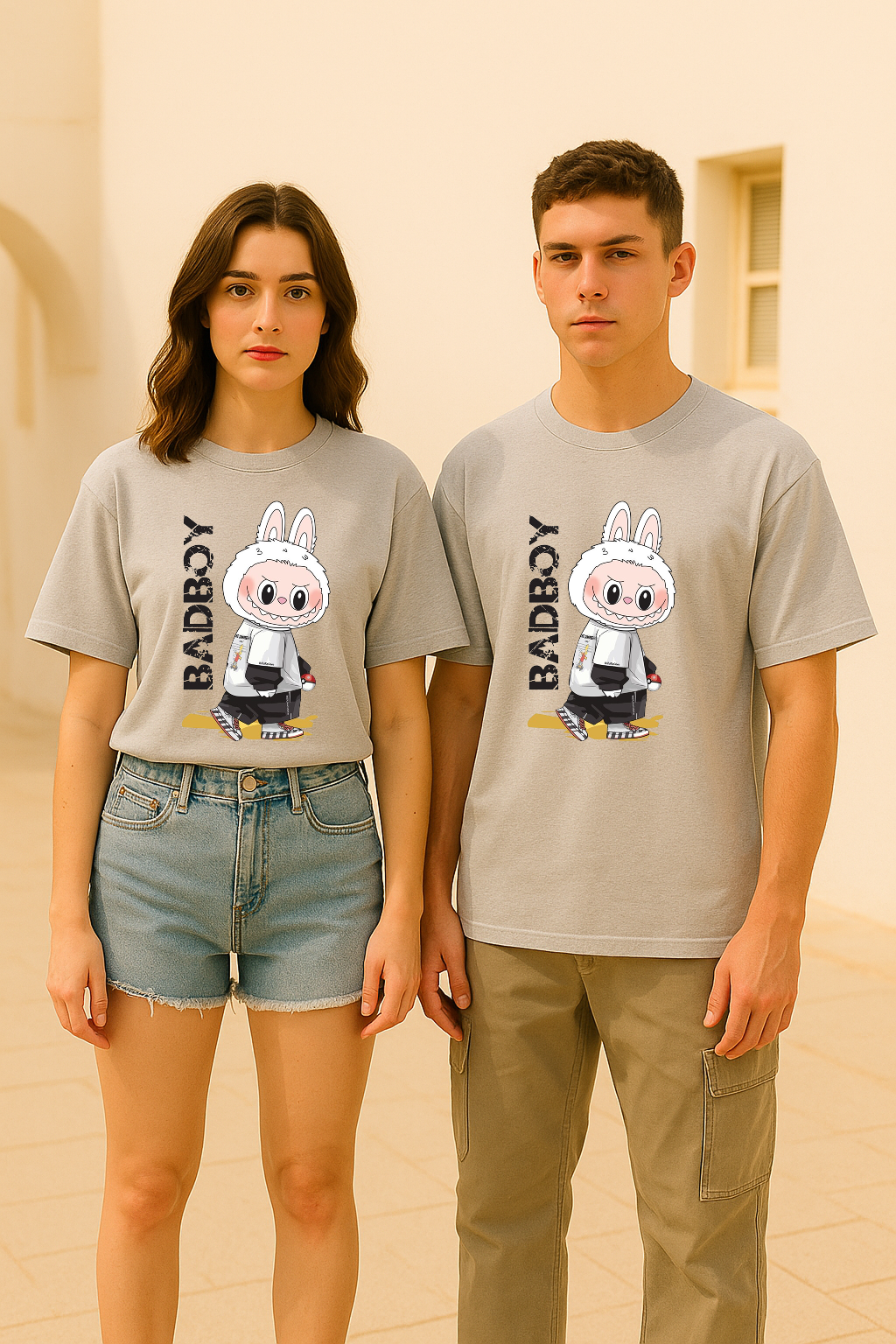 Badboy Bunny – Unisex Acid Wash T-Shirt | Oversized Fit 