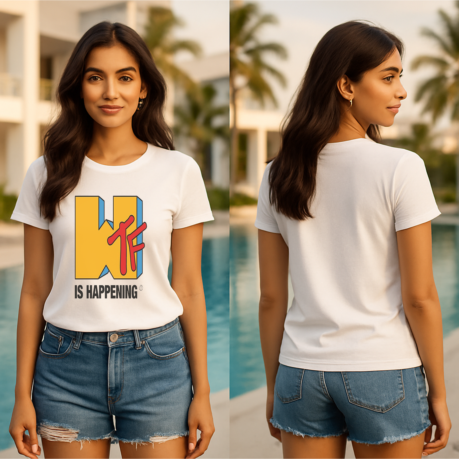 ⚡ "WTF Is Happening?" Graphic Tee – by STORM BRN  📺 Vintage Vibes, Gen Z Confusion. We get it. 😵💫