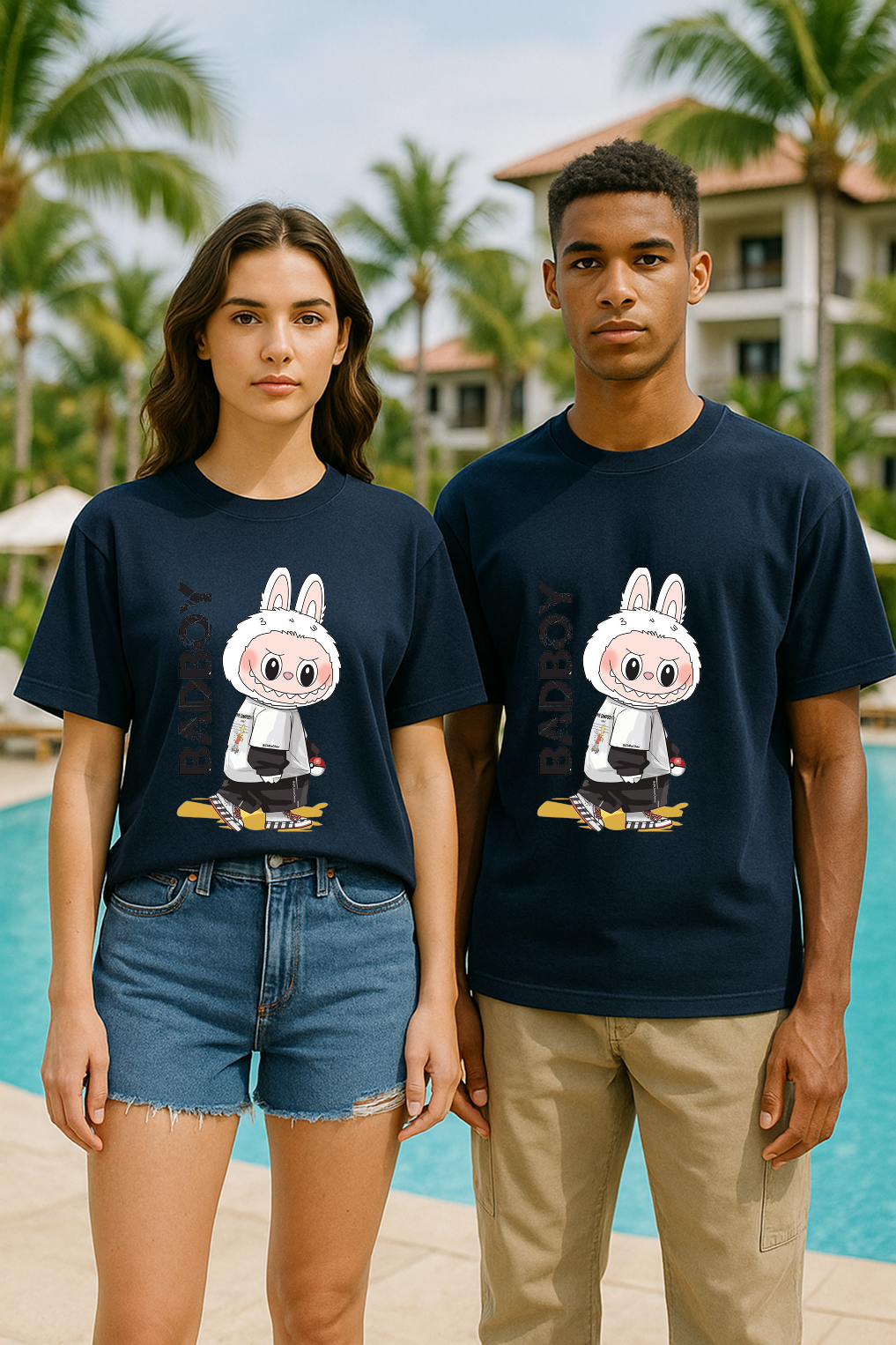 Badboy Bunny – Unisex Acid Wash T-Shirt | Oversized Fit 