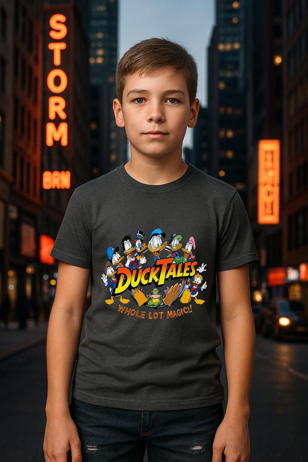 DuckTales Magic Tee – For Kids with Bold Style and Big Adventures