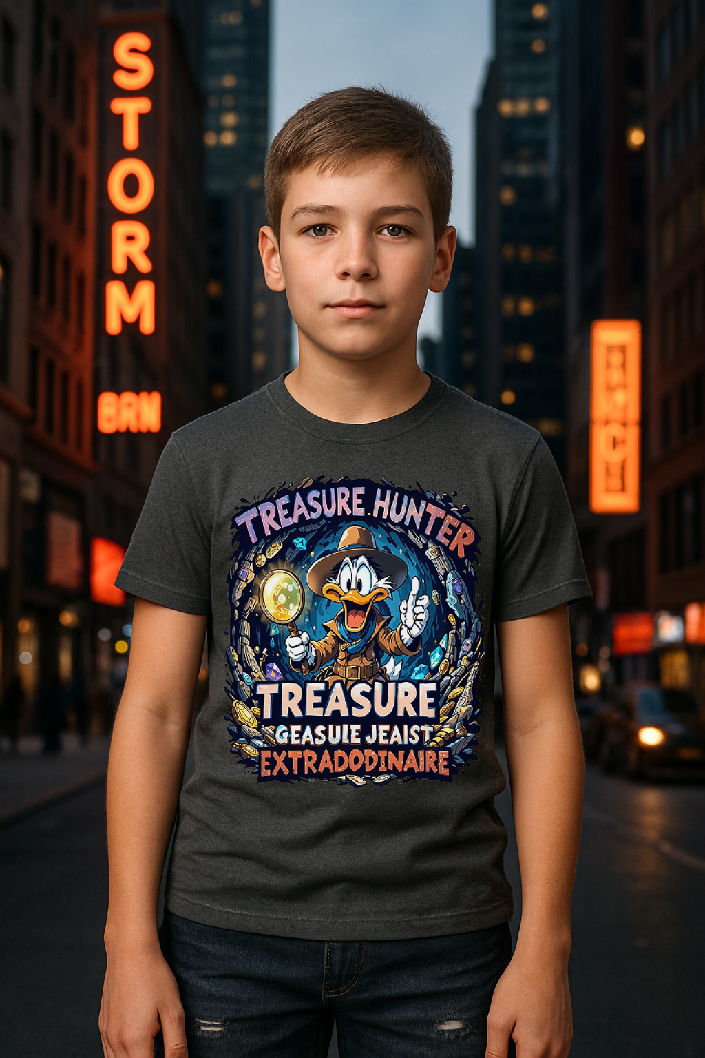 “Treasure Hunter” Kids Tee – For the Adventurer at Heart!