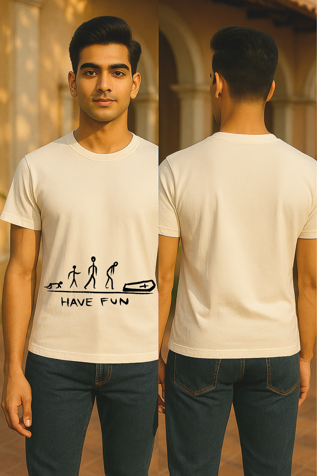 🖤 "HAVE FUN Before It’s Done" Tee – by STORM BRN ☠️
