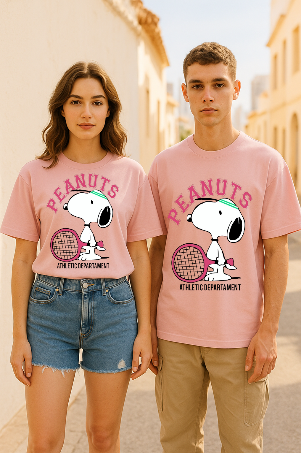 Snoopy Serve Style – Peanuts Athletic Vibe Tee 🎾