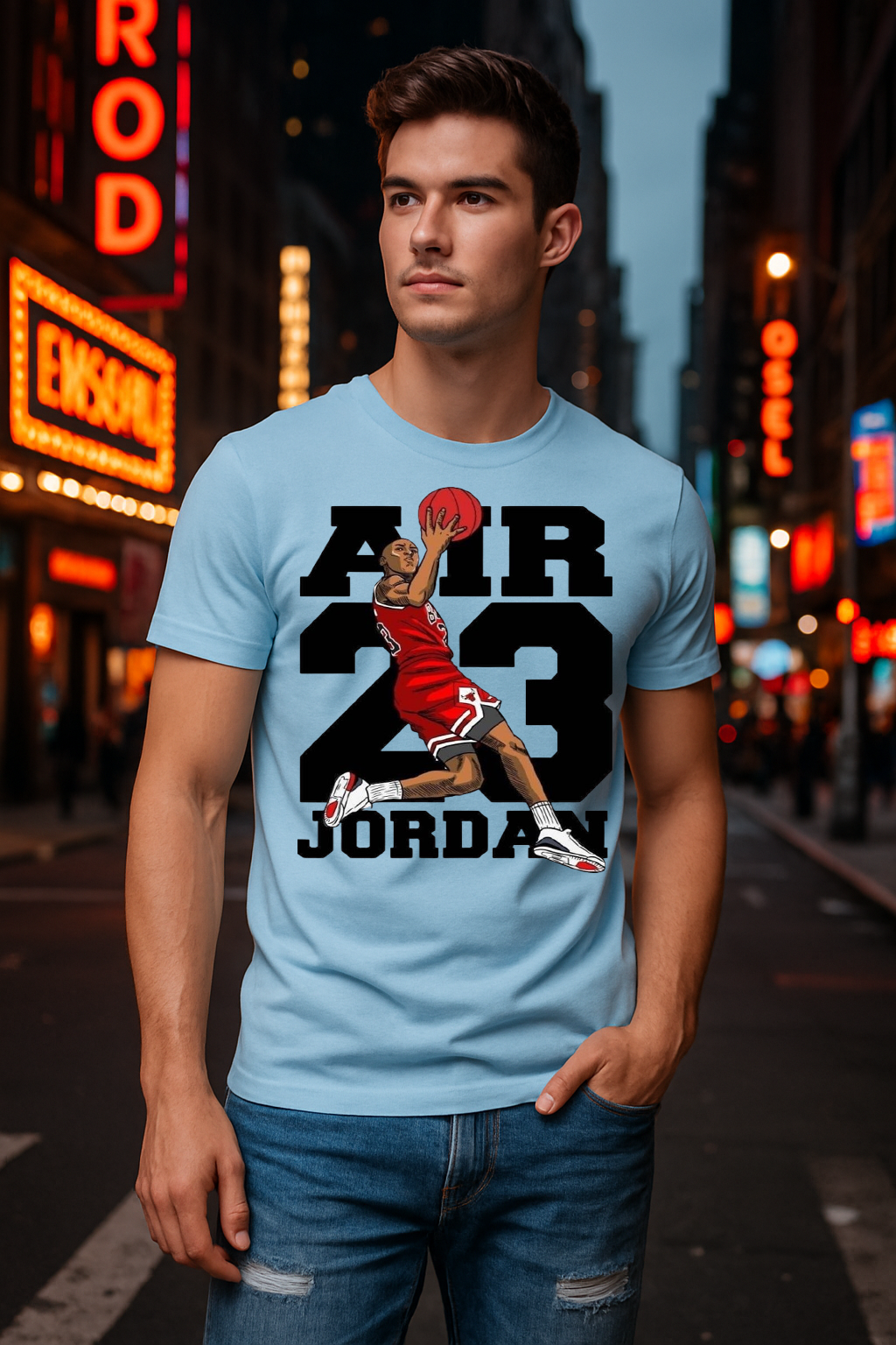 🏀 “AIR 23 – Jordan Legacy Tee” 🏀