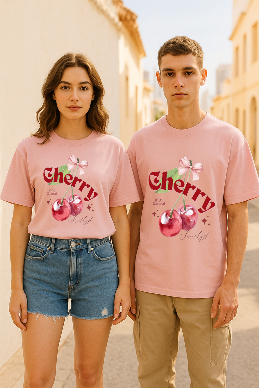 Cherry Sweet Tee –  Oversized Pop Edition