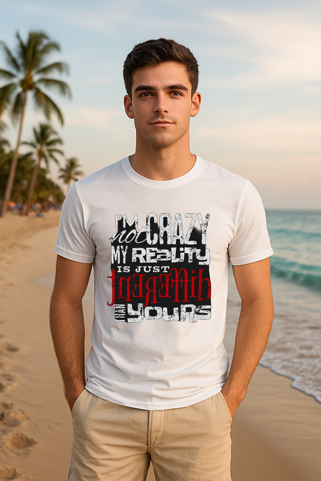 "Not Crazy – Just Wired Different" Tee