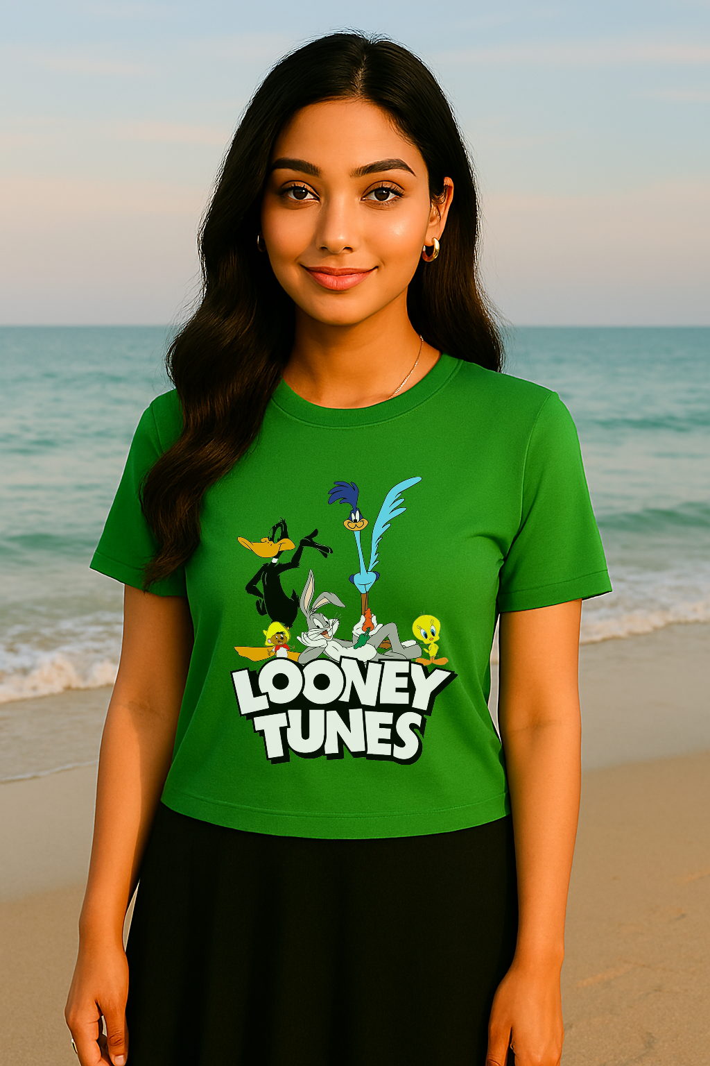 🌀 “Tune In, Zone Out” Tee – by STORM BRN 🎬💥Looney but legendary.