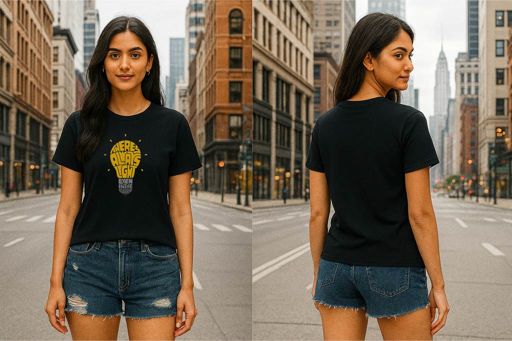 💡🌑 Storm BRN – Light in the Dark Tee 🌑💡