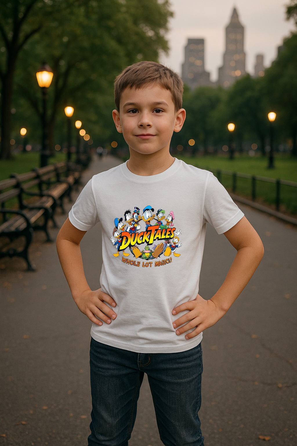 DuckTales Magic Tee – For Kids with Bold Style and Big Adventures