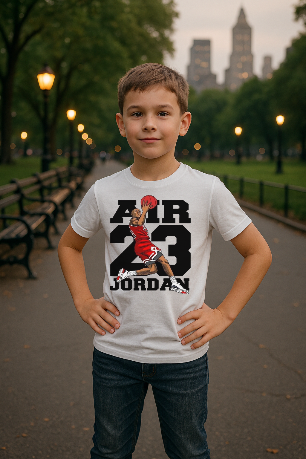 Air 23 Jordan Kids Tee – Elevate Like a Legend
