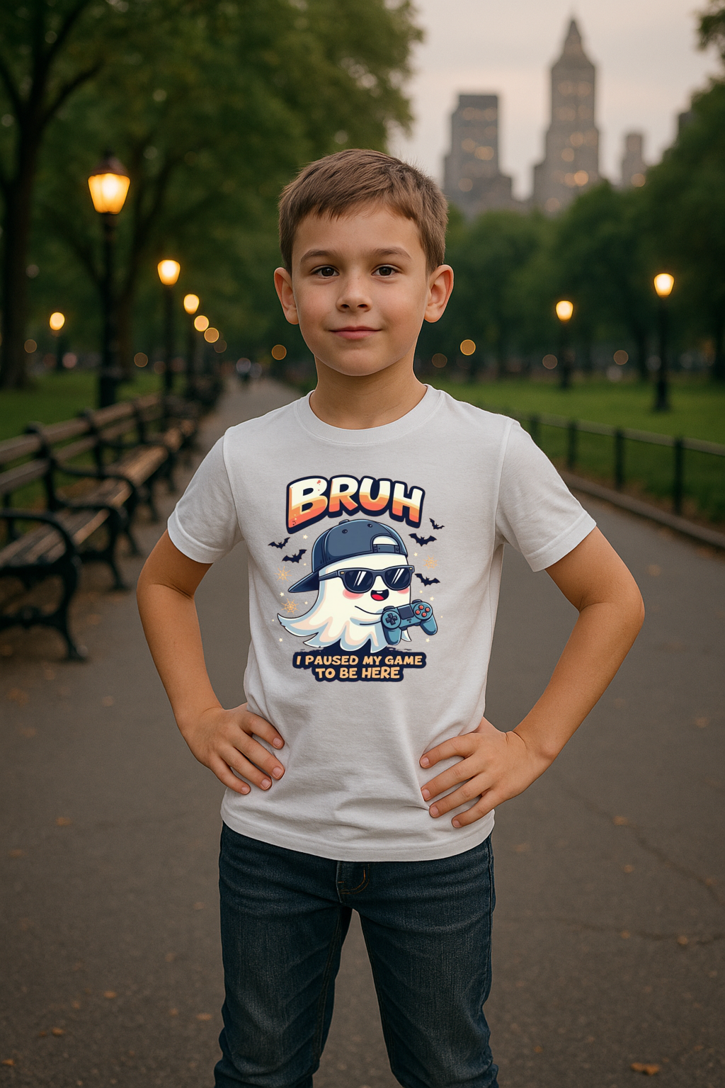 Limited Edition “BRUH” Gamer Tee – Ultra-Soft Luxe Cotton