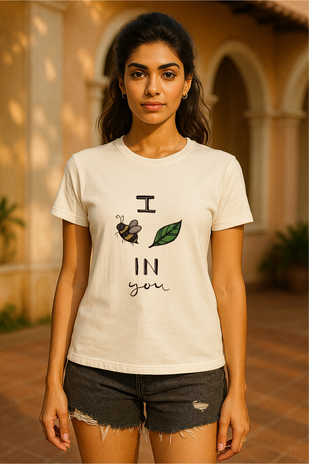 🐝🌿 "I Bee-Leaf in You" Tee | Unisex 100% Cotton