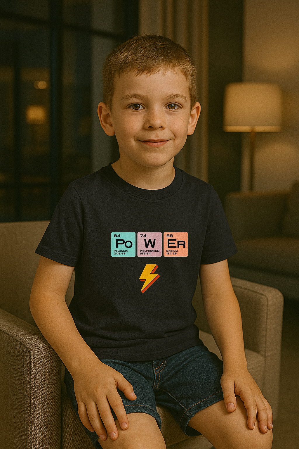 Storm BRN ⚡ “Elemental Power” Tee (Unisex 13+ & Adults, Regular Fit) – Please Check Size Chart Before Ordering