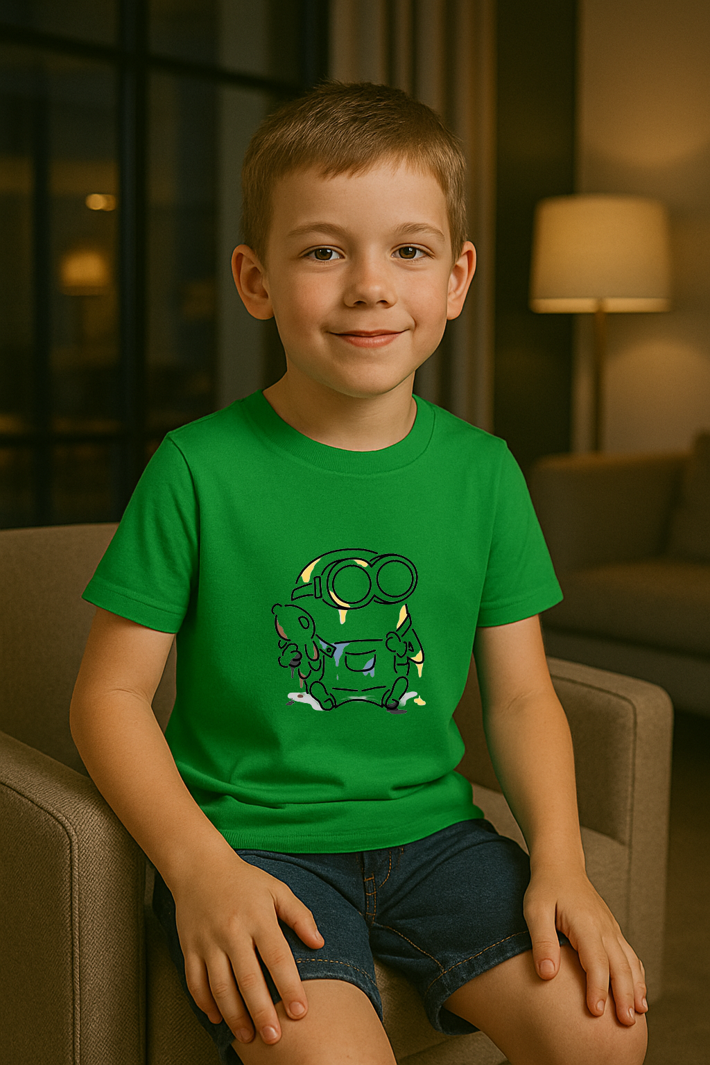Storm BRN 🍌 “Banana Mood” Kids Tee (Boys & Girls, 0–13 Yrs)&nbsp;
