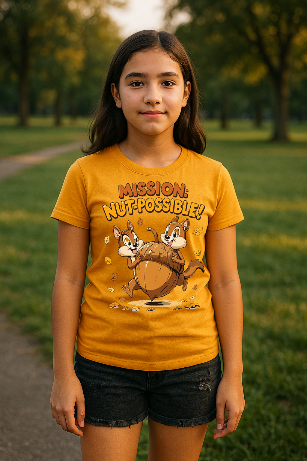 Mission: Nut-Possible! – Chip and Dale Adventure Tee