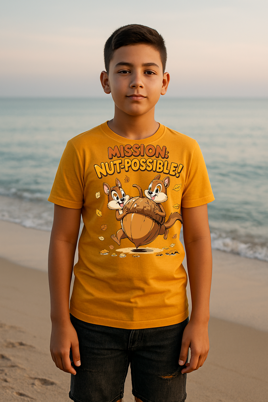 Mission: Nut-Possible! – Chip and Dale Adventure Tee