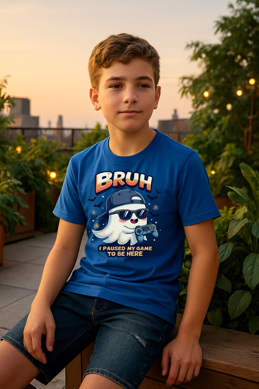 Limited Edition “BRUH” Gamer Tee – Ultra-Soft Luxe Cotton