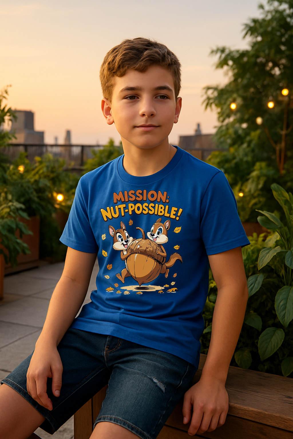 Mission: Nut-Possible! – Chip and Dale Adventure Tee