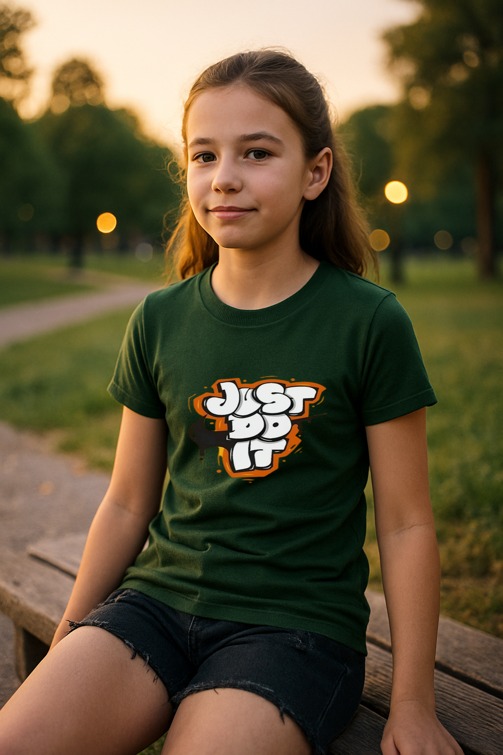 Just Do It Graffiti Tee – Fearless Style for Fearless Kids