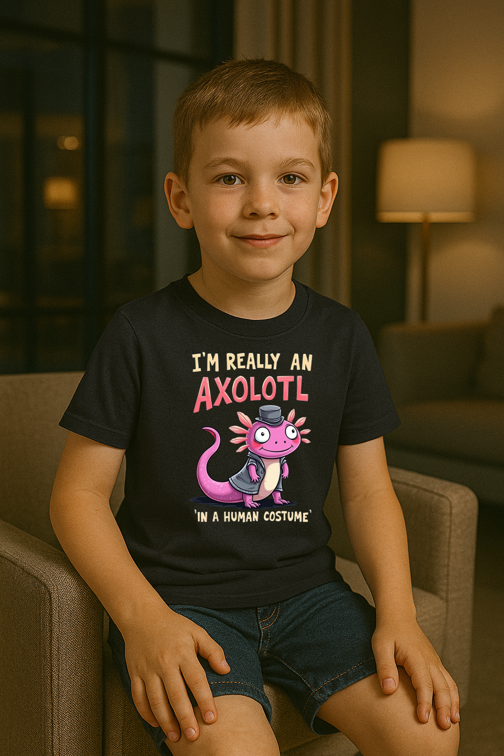 “Undercover Axolotl” – The Disguise Tee