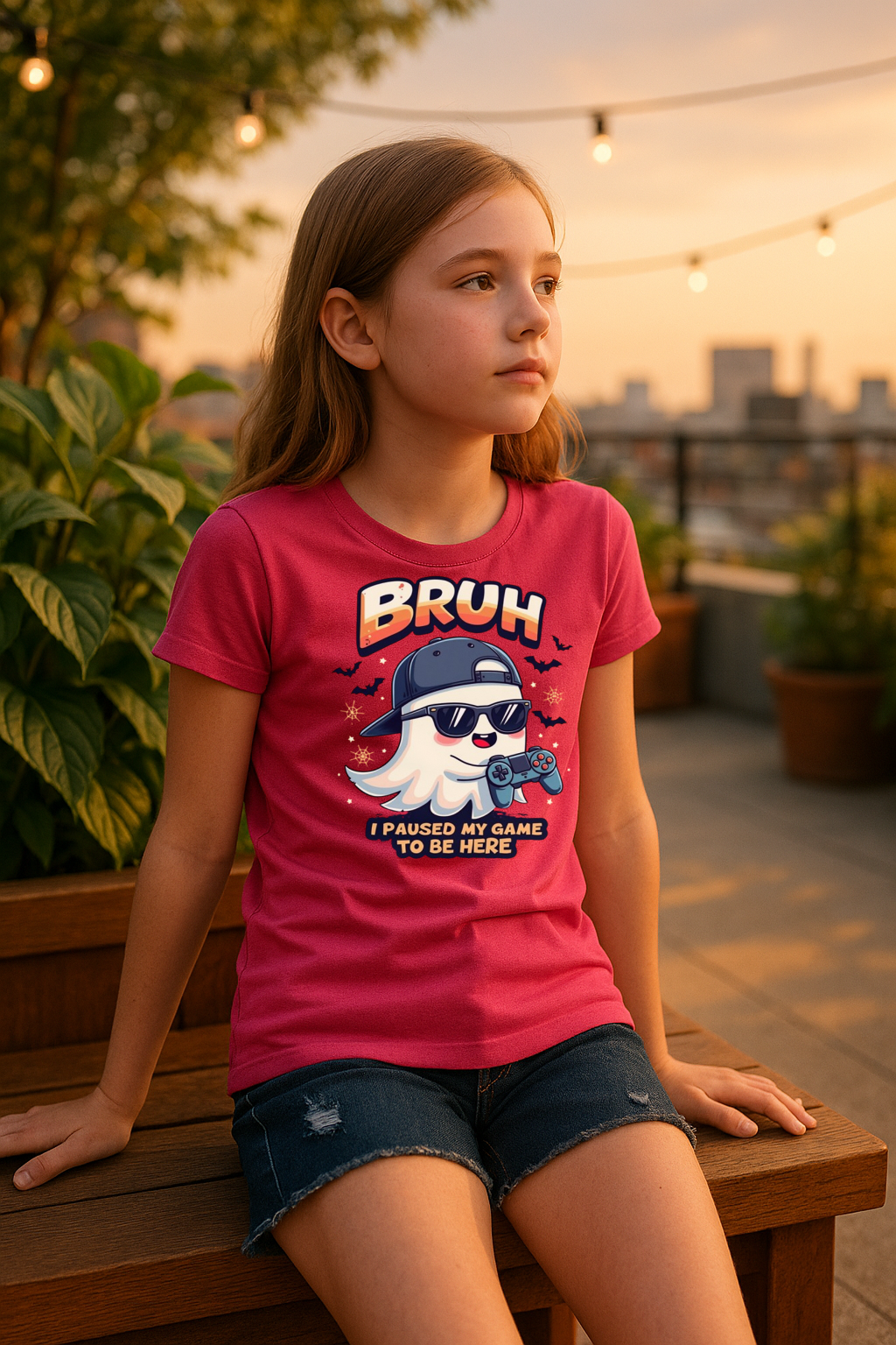 Limited Edition “BRUH” Gamer Tee – Ultra-Soft Luxe Cotton