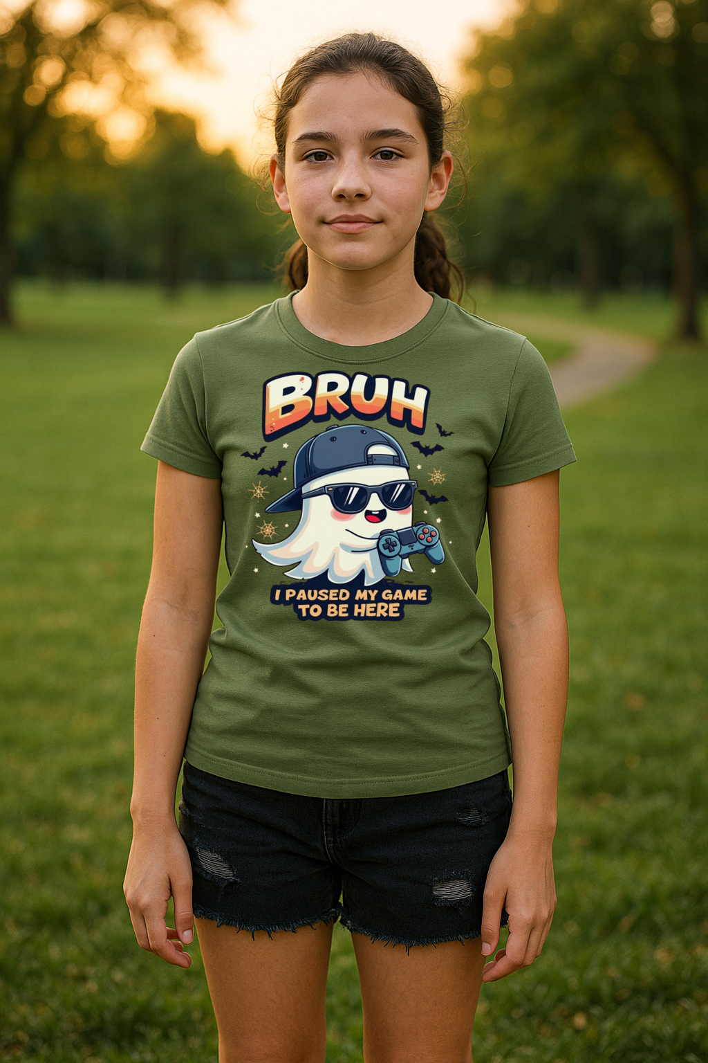 Limited Edition “BRUH” Gamer Tee – Ultra-Soft Luxe Cotton