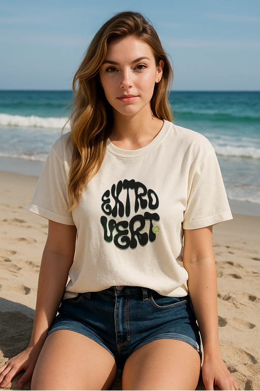 "EXTROVERT Tee – Loud, Proud, and Out There"