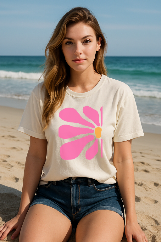 “Shade Parade” Tee – Neon Nights, Iconic Frames 💖 A T-shirt That Brings Big City Glam to Street Style