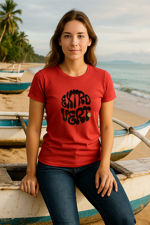 "EXTROVERT Tee – Loud, Proud, and Out There"