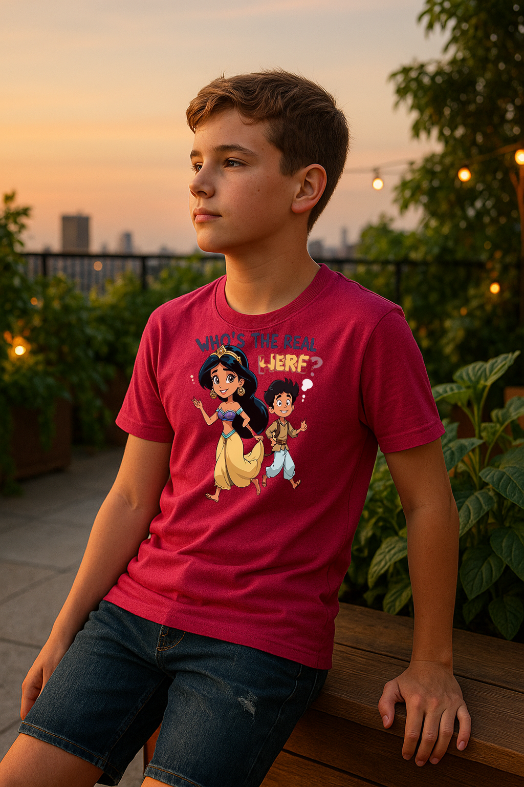 “Who’s the Real Hero?” Magical Duo Tee – Kids' Adventurewear