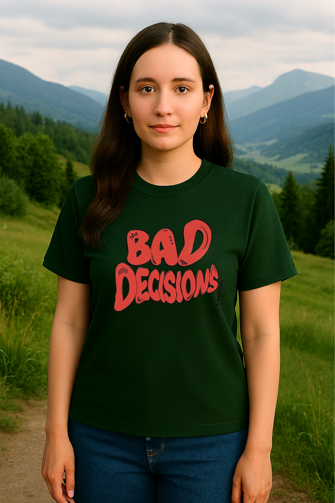 BAD DECISIONS Tee 😎 (see the size chart before choosing the size) | Unisex 13+ | Regular Fit