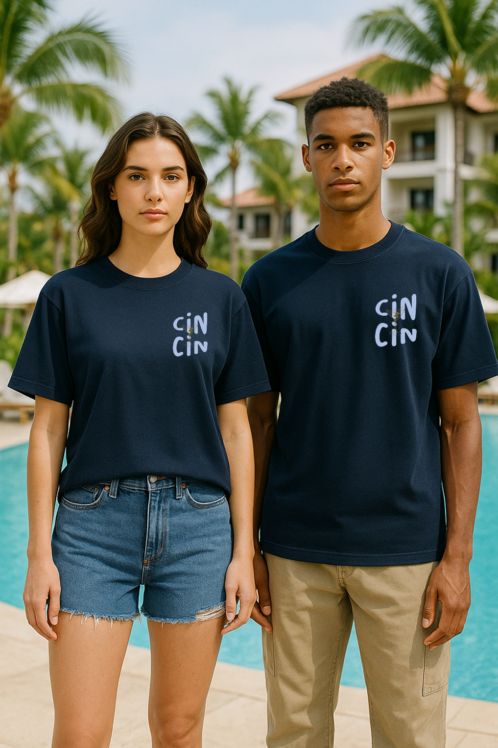 CIN CIN Celebration Oversized Tee – Toast to Style