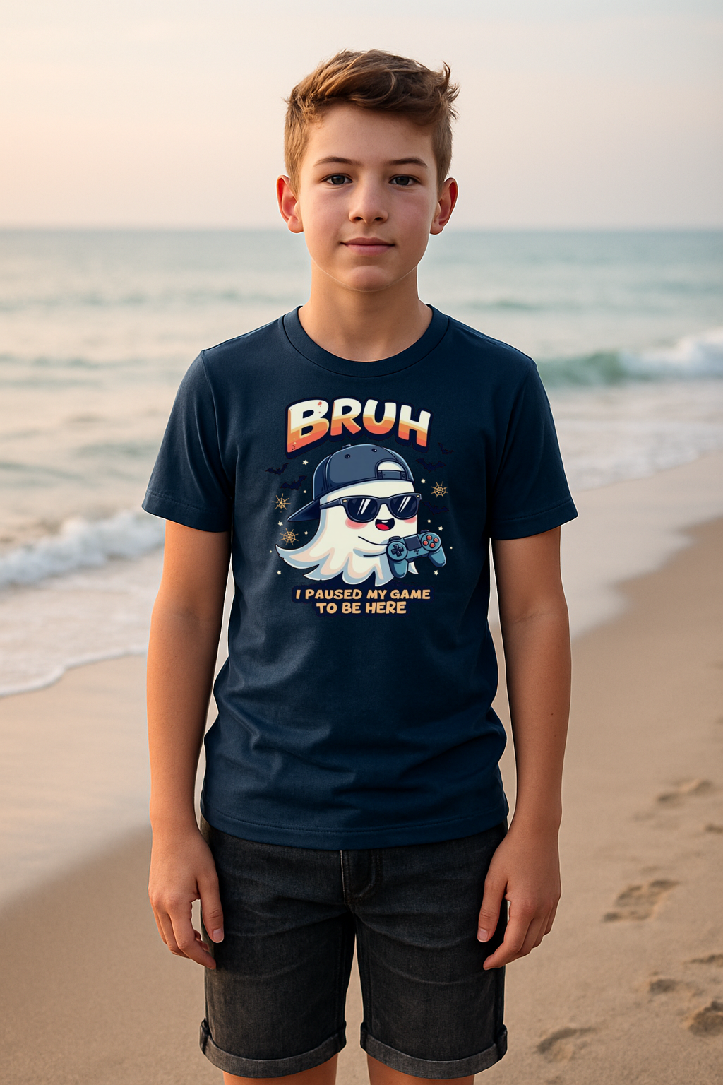 Limited Edition “BRUH” Gamer Tee – Ultra-Soft Luxe Cotton