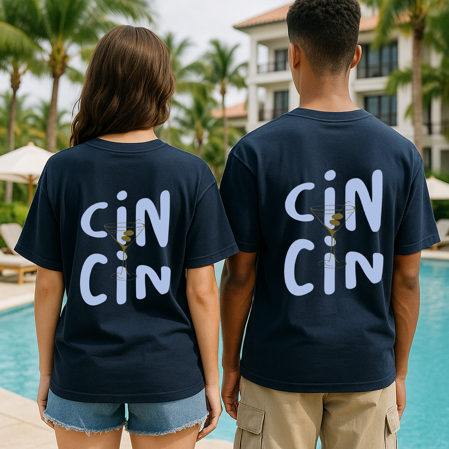 CIN CIN Celebration Oversized Tee – Toast to Style