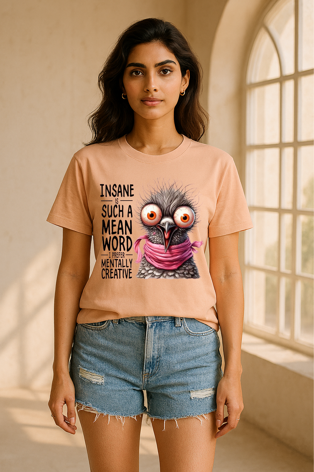 Storm BRN "Mentally Creative" Tee 🧠🎨 | Unisex Regular Fit | 100% Cotton