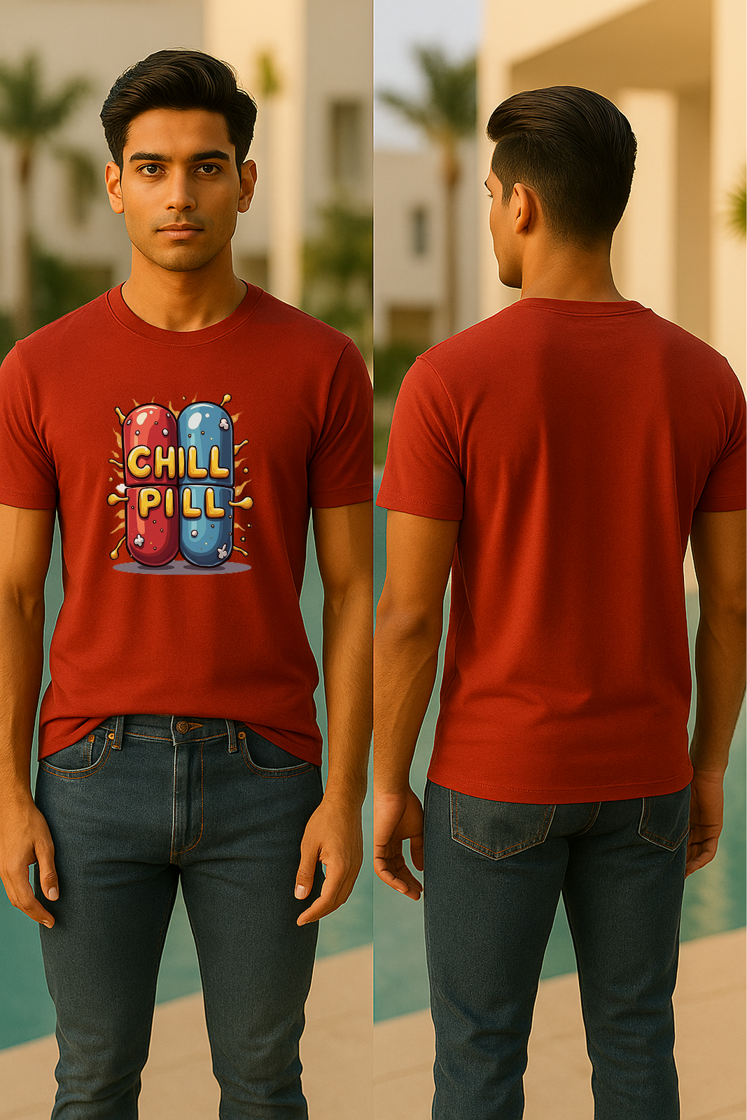 Storm Brn 💊 Chill Pill Tee (Unisex | See the size chart)