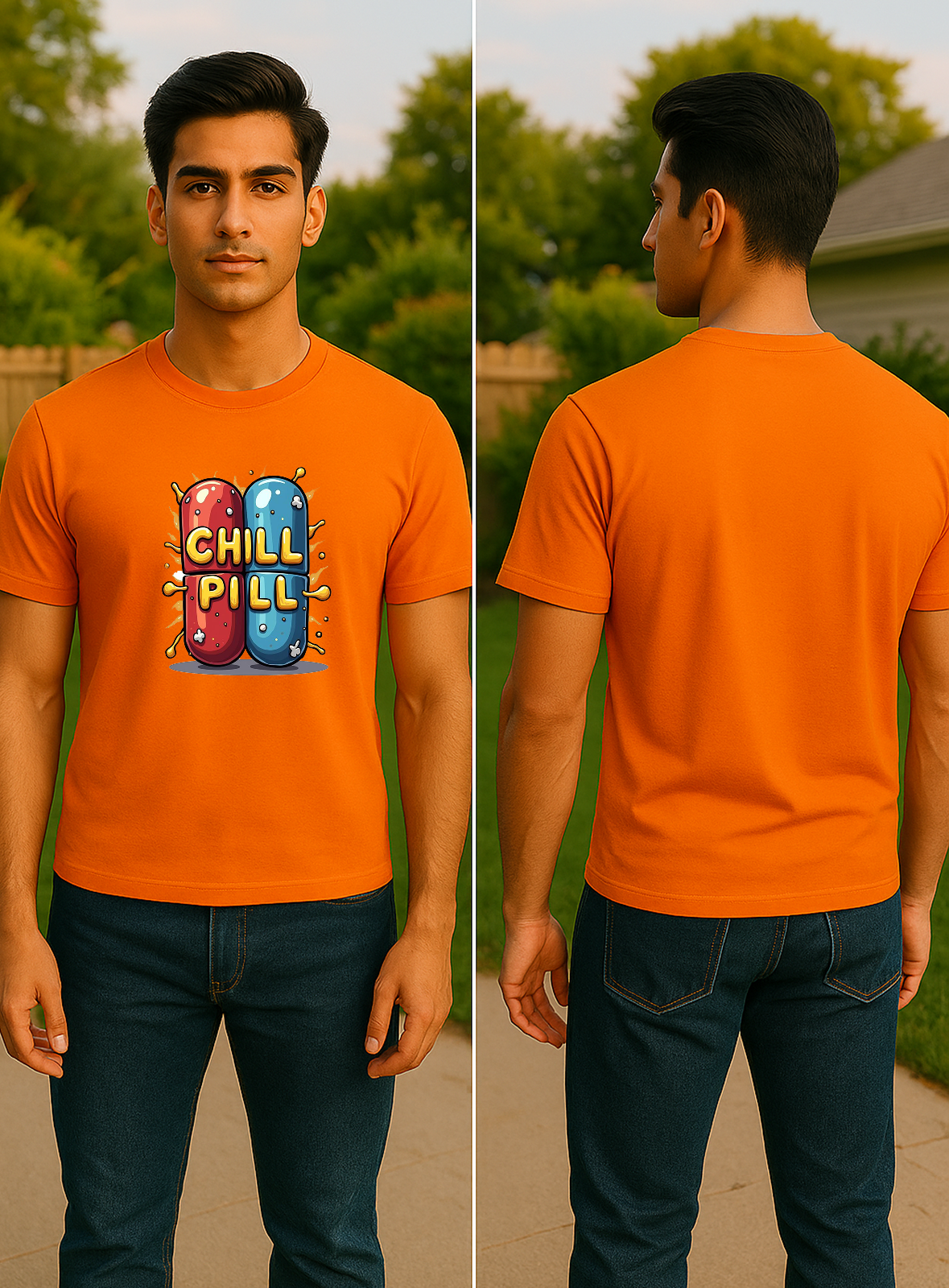 Storm Brn 💊 Chill Pill Tee (Unisex | See the size chart)