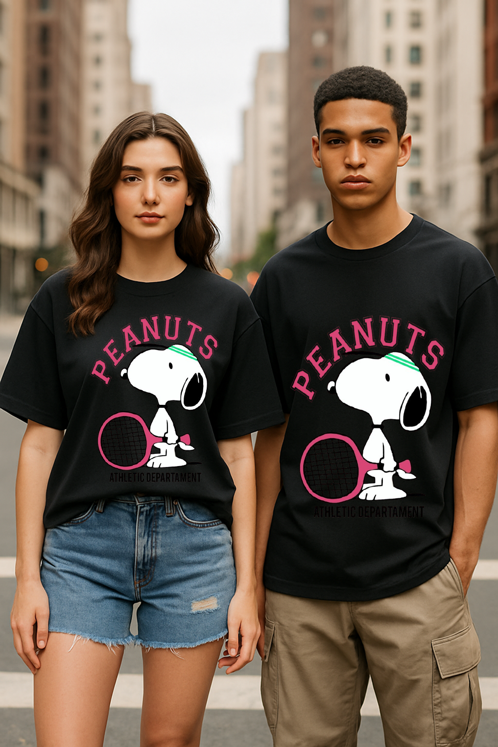 Snoopy Serve Style – Peanuts Athletic Vibe Tee 🎾