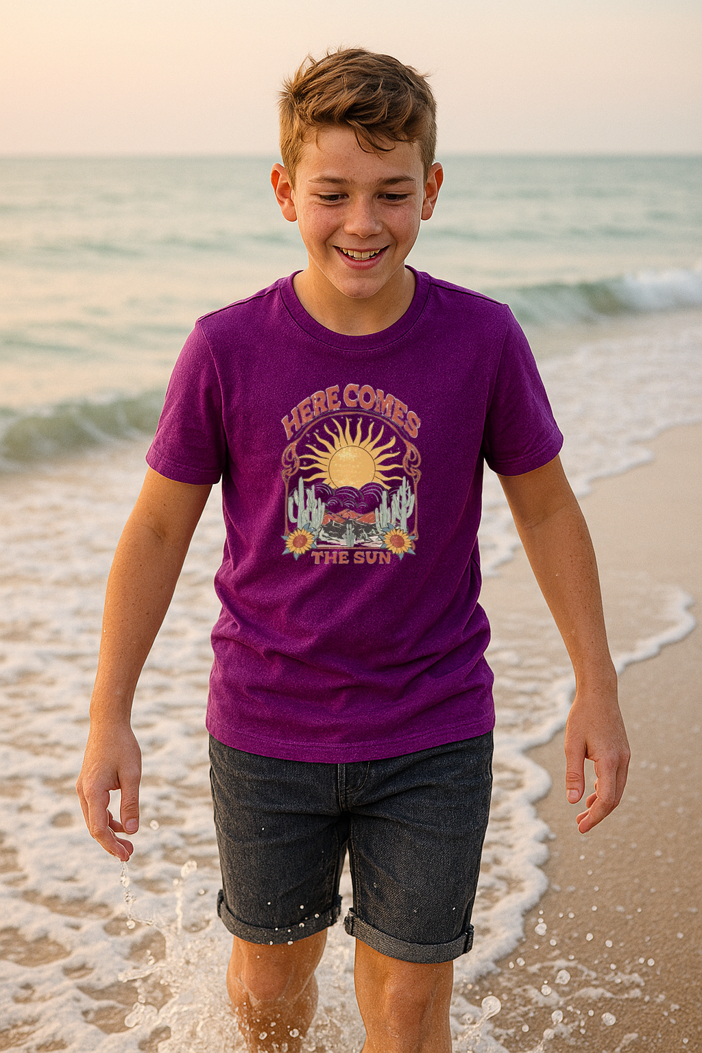 Here Comes the Sun – Uplifting Tee